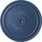 Ekena Millwork Trinity Ceiling Medallion (Fits Canopies up to 3"), Hand-Painted Americana, 22"OD x 1 3/4"P CM22TNAMF - alternate 1